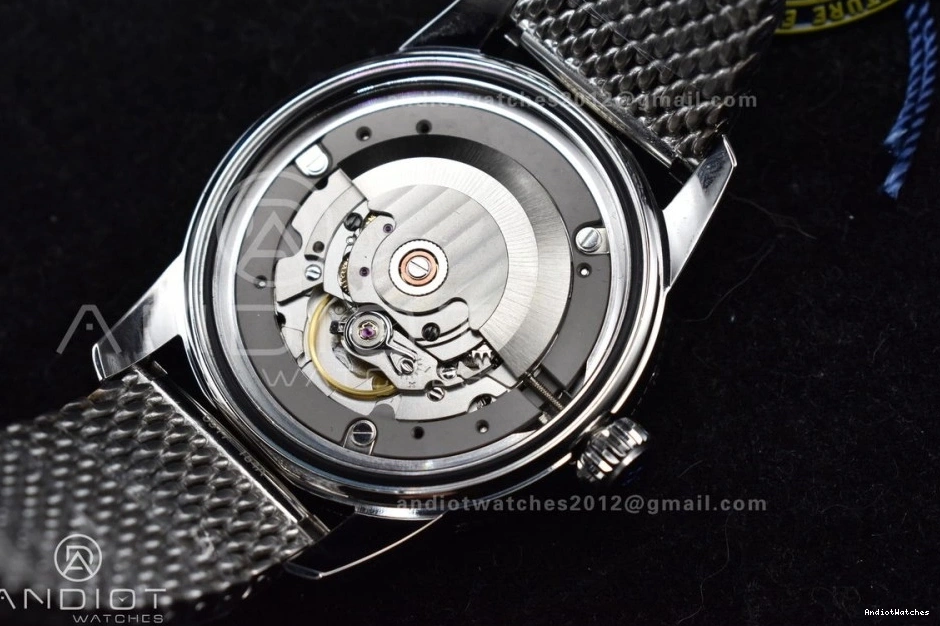 1173 Bezel on Heritage Durable Bracelet BLSF Black 42mm RG and Black A II Bezel SS Dial SuperOcean Ceramic Rubber 0926